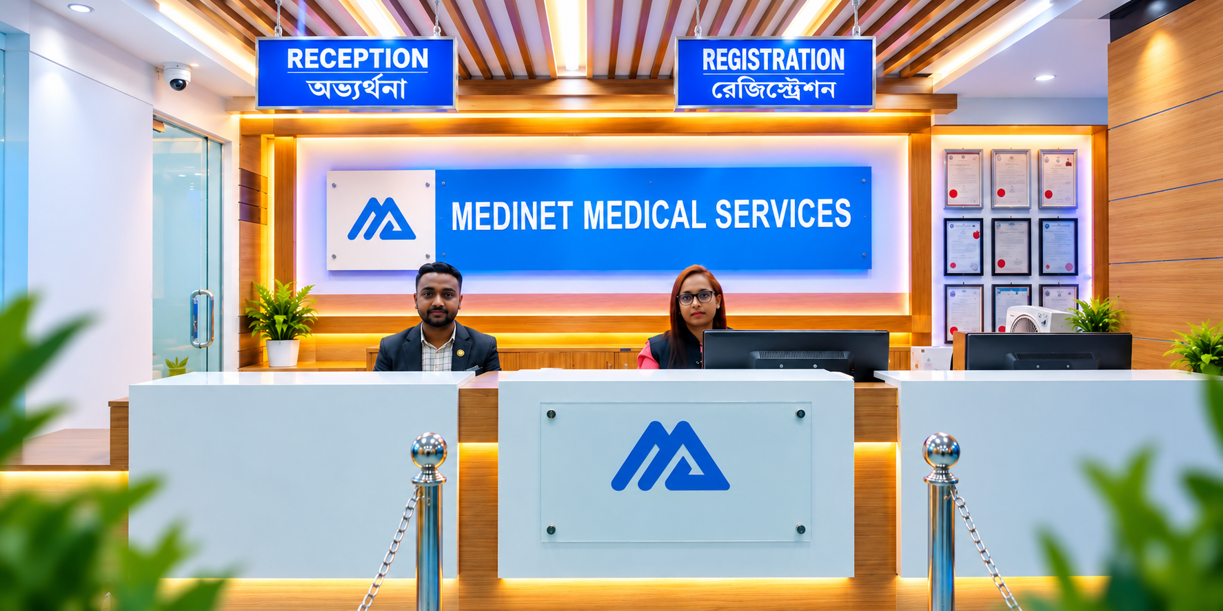 Medinet Medical Services Reception